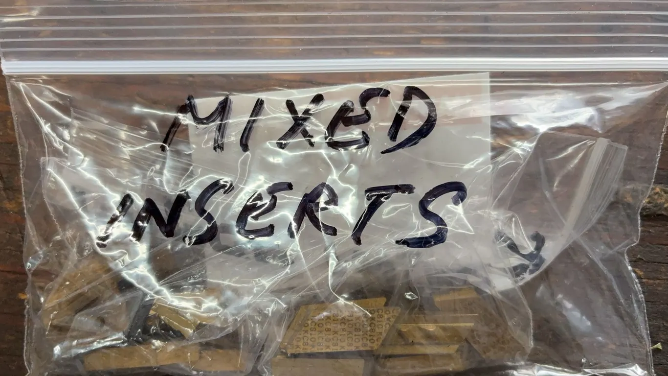 Mixed Lot of Indexable Carbide Turning Inserts