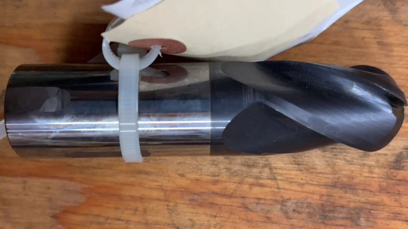 1" Solid Carbide Ball Nose End Mill Cutter