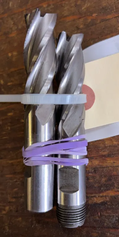HSS Shell End Mills with Arbor Mounts, 5/8" Cutters (2 Pcs)