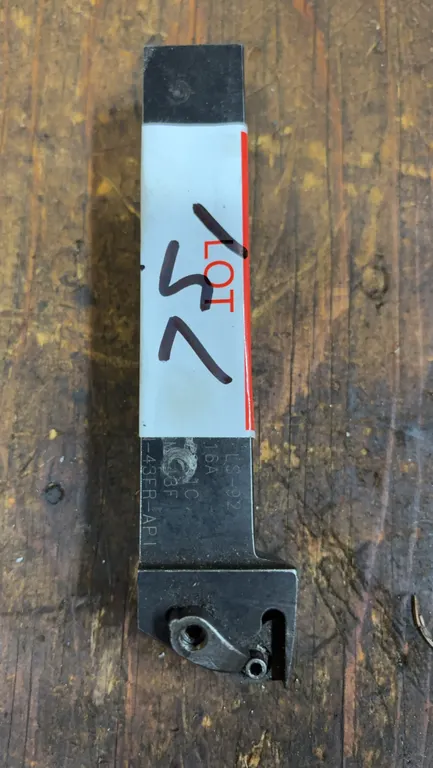 Valenite HP-TGR-20-4AP Indexable Lathe Turning Tool Holder
