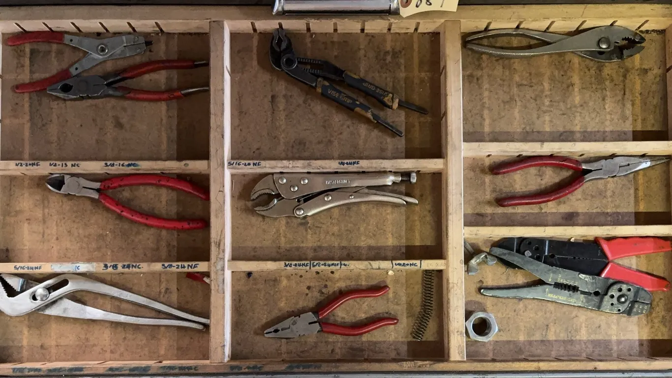 Assorted Pliers, Locking Pliers, Wire Crimpers & Hand Tool Lot