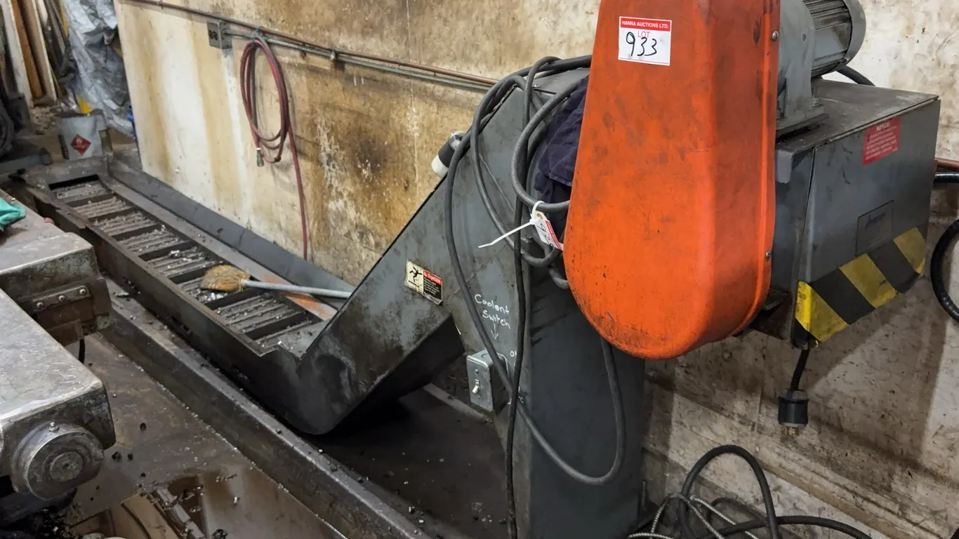 Industrial Conveyor with Motor Drive