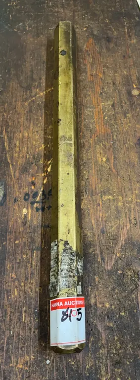 Heavy-Duty Brass Hex Bar