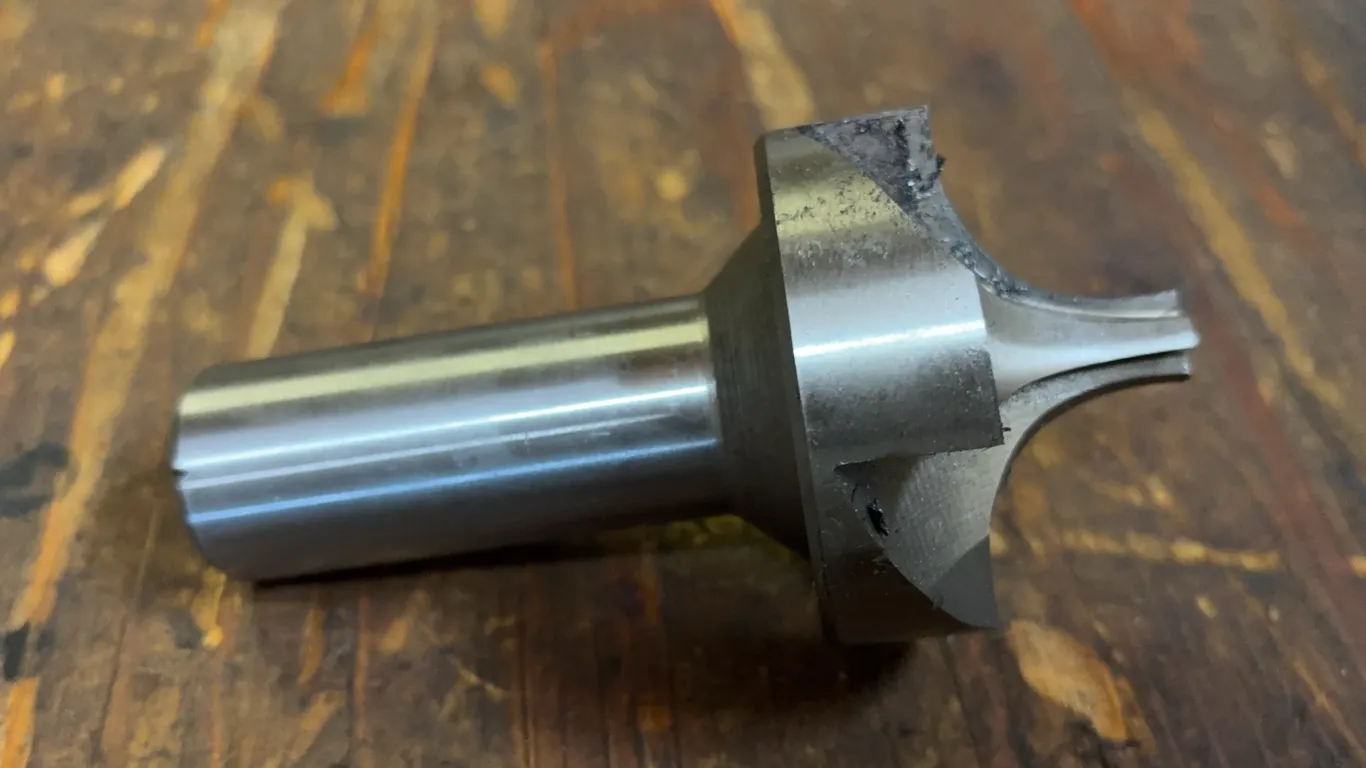HSS 3/4" Shank Corner Rounding End Mill Cutter