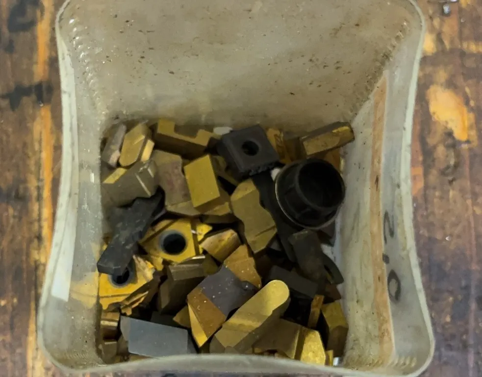 Carbide Lathe Tool Bit & Insert Assortment Lot