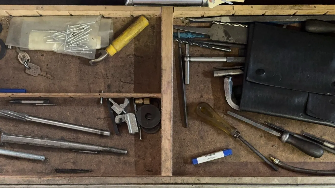 Assorted Machine Shop Tools, Reamers, Files, Hardware & Accessories Lot