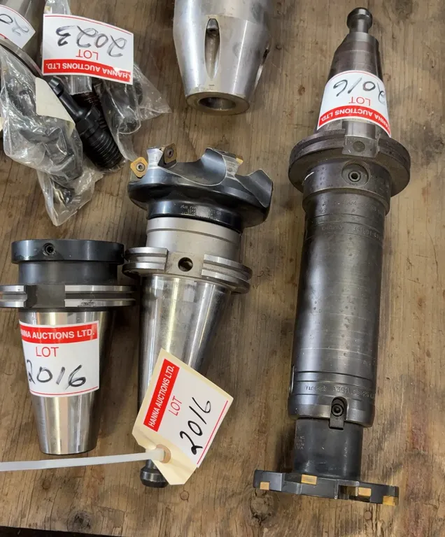 CAT50 Face Mill Cutter & Tool Holder Lot