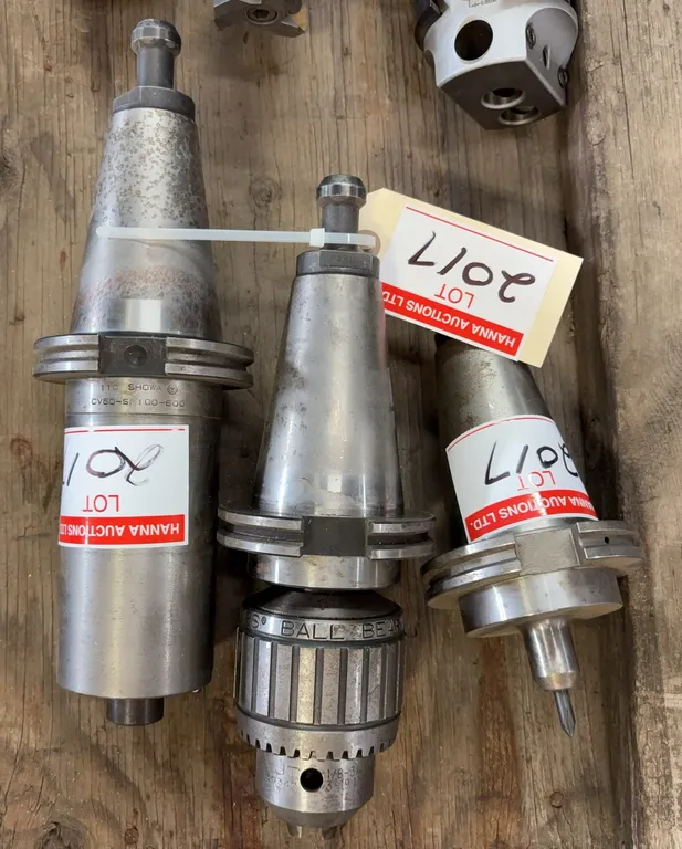 Mixed CAT50 CNC Tool Holders and Adapters