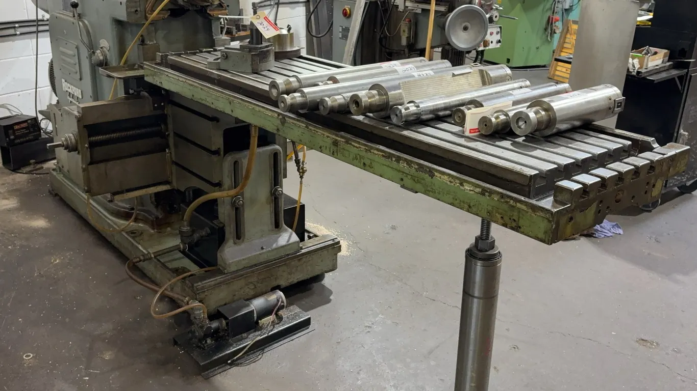 24" Rockford Hydraulic Shaper Machine with Assorted Grinding Spindles & Tooling (Video Available)