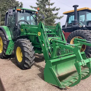 John Deere 6420 MFWD Tractor with 640 Self Leveling Loader, Bucket and Grapple  **O-420**