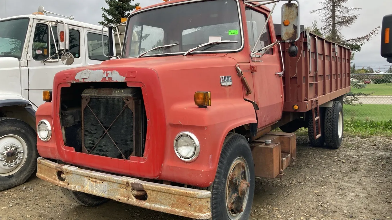 1976 Ford Louisville L750 Grain Truck VIN: N75FVA63383