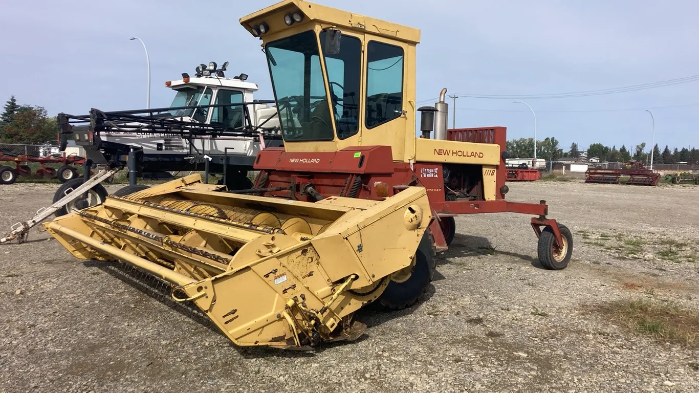 New Holland 1116 Self Propelled Haybine s/n: 543360