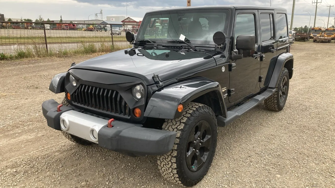 2011 Jeep Wrangler Black SUV VIN: 1J4BA5H1XBL623864