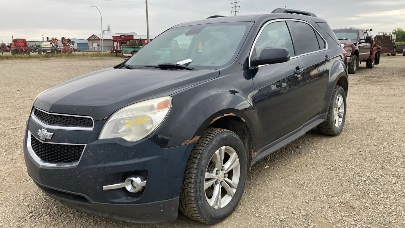 2013 Chev Equinox Black SUV VIN: 2GNFLEEK2D6158997