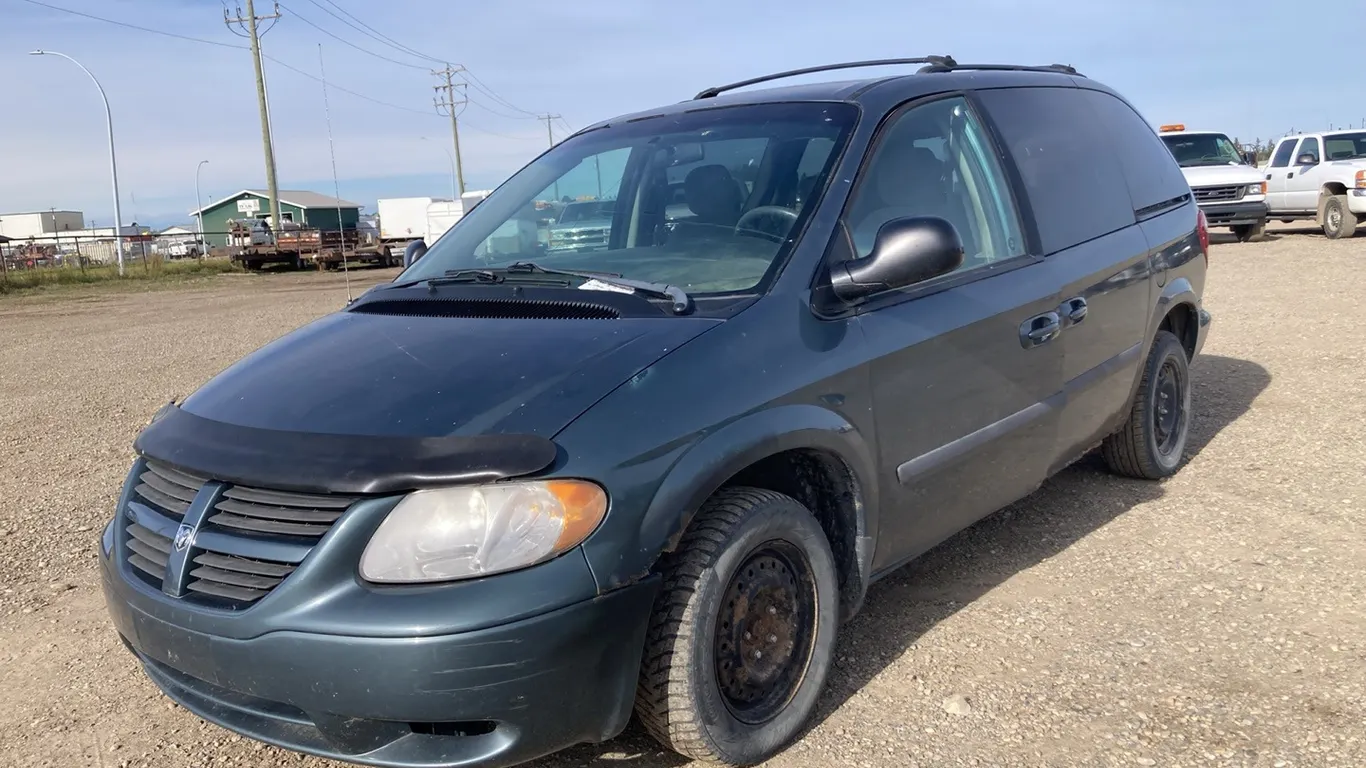 2006 Dodge Caravan Green Mini Van VIN: ID4GP25R76B672151