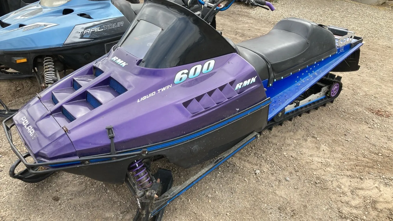 2005 Polaris 600 RMK Snowmobile, No Visible VIN