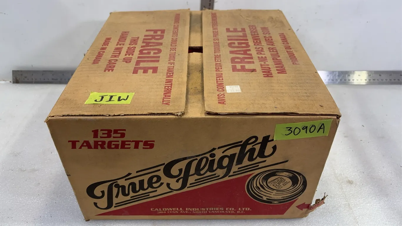 True Flight Clay Targets, Approximately 14" x 14" x 9"