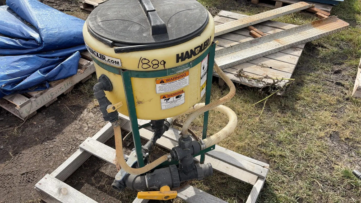 Chem Handler I, used for mixing farm chemicals, *Unreserved*