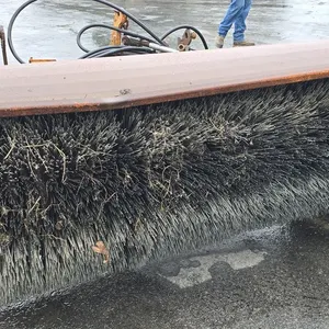 77" Tractor Mounted Power Broom with Tank and Hydraulic Pump