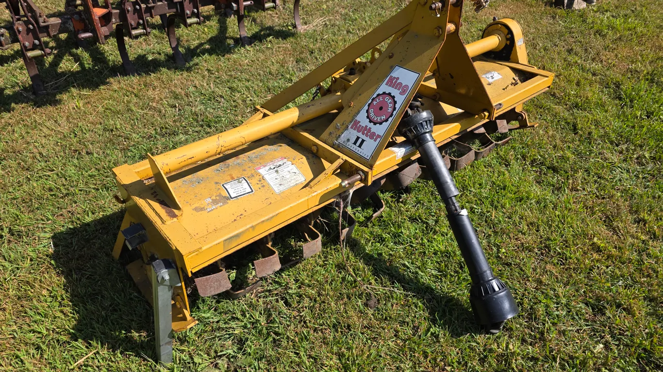 King Kutter II 72” Tiller, 3pt, 540 PTO