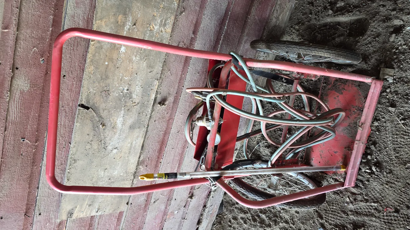 Torch Cart with Some Misc Supplies, Untested