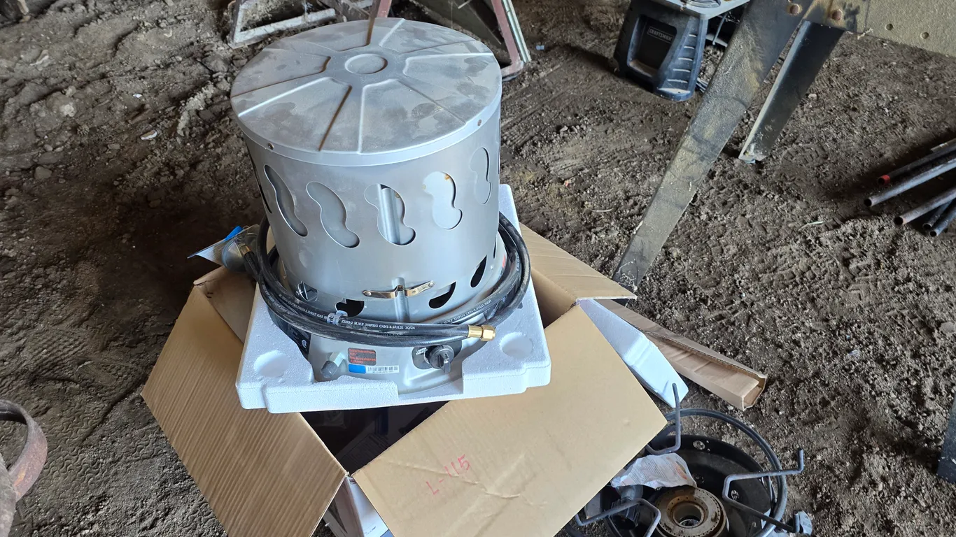30K-80K BTU Portable Propane Convection Heater and Other Propane Head