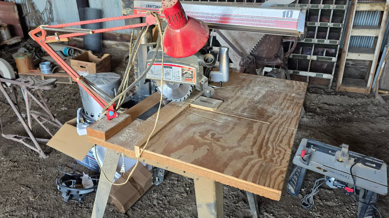 Craftsman 10” Radial Arm Saw, Untested