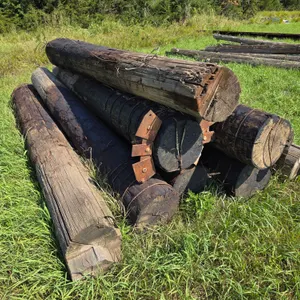 Approx 9 Misc Wooden Posts, Approx 16” x 10’, Buying All for One Money