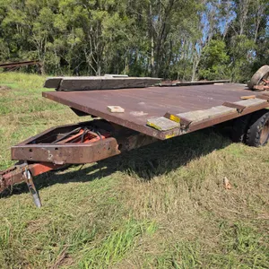 8’ x 22’ Home Made Steel Tailer for Parts or Repair, No Title