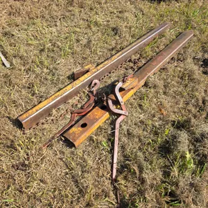 Chain on Pallet Forks for Bucket