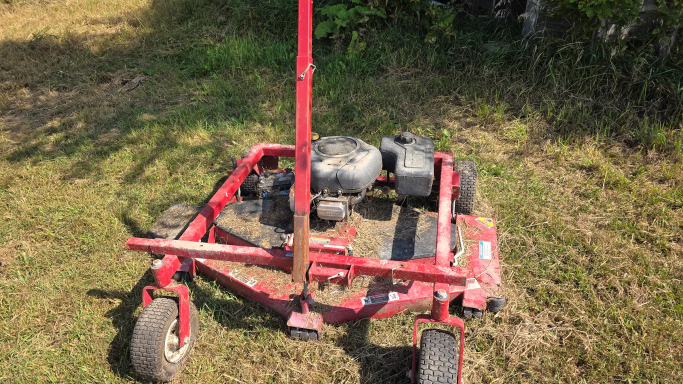 60” Pull Behind Finish Mower, Untested
