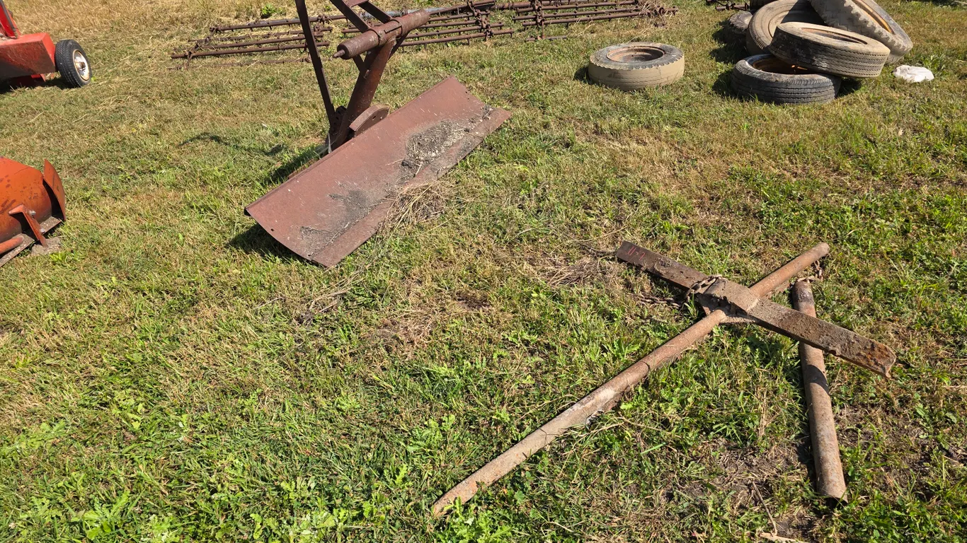 Home Made Bale Spear and 6’ – 3pt Blade