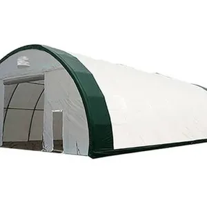 Hanbase 40ft x 80ft x 20ft PVC Dome Sortage Shelter S408020R-PE~New!