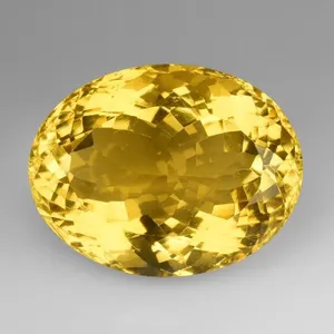 29.42 CT CERTIFIED GOLDEN CITRINE GEMSTONE ($3,350 APPRAISAL)