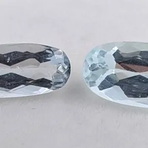 6.65 CT CERTIFIED AQUAMARINE GEMSTONE PAIR ($6,150 APPRAISAL)