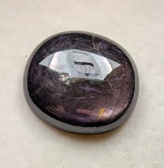 20.83 CT CERTIFIED STAR SAPPHIRE GEMSTONE UNTREATED ($8,650 APPRAISAL)