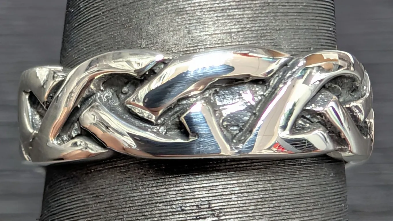 SILVER(4.47G), BAND RING