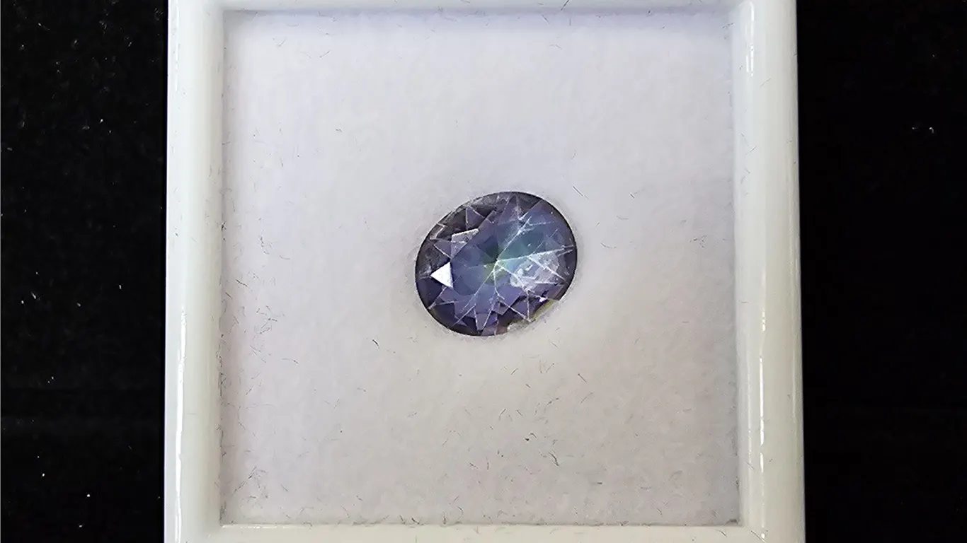 *NEW* 2.7MM OVAL CUT UNTREATED NATURAL MYSTIC TOPAZ: 8.8MM X 10.8MM