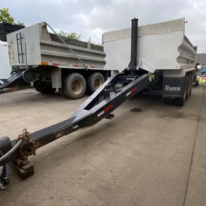 2015 SOUTHLAND WAGON TRAILER TRI-AXLE DUALLY HEAVY DUTY PUP TRAILER, GREY, VIN 2S9NE3698F1031435,