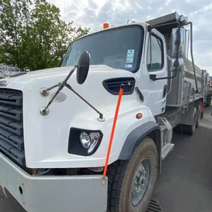 2013 FREIGHTLINER 114SD, 2DR DUMP TRUCK, WHITE, VIN 1FVHG3DVXDHFE3758,