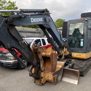 2010 JOHN DEERE 60D EXCAVATOR, YELLOW, VIN 1FF060DXK90280339,