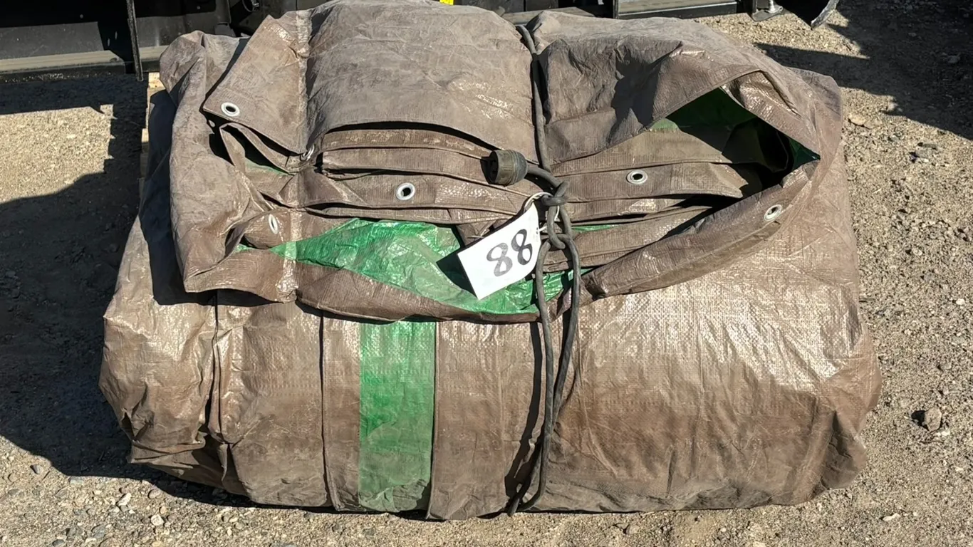 Brown/Green Tarp