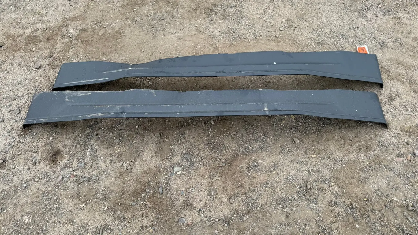 (2) Black Ford Front Bumper Valance Panels