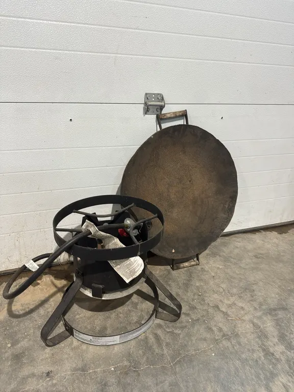 Disk with burner