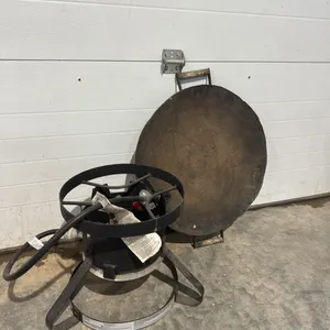 Disk with burner