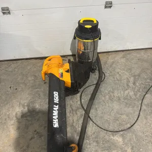 Leaf vaccum and shop vac