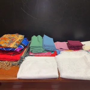 Assorted Vintage Linens, Tablecloths & Scarves