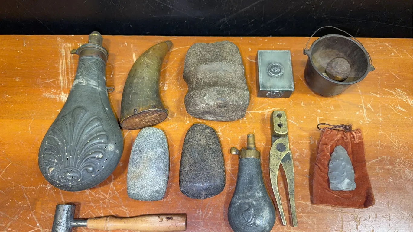 Antique Black Powder & Primitive Tool Collection