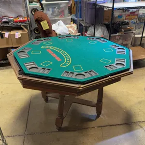 Combination Poker & Game Table