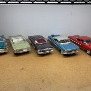 1950s–1960s Chevrolet Impala & Classic Die-Cast Cars